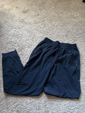 Athleta Navy Blue Athletic Jogger Pants